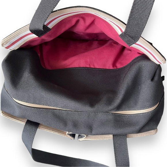 Vintage Lacoste Black Mini Tote Shoulder Bag - Picture 7 of 14